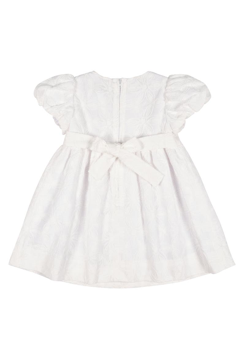 Embroidered Floral Dress, Alternate, color, White