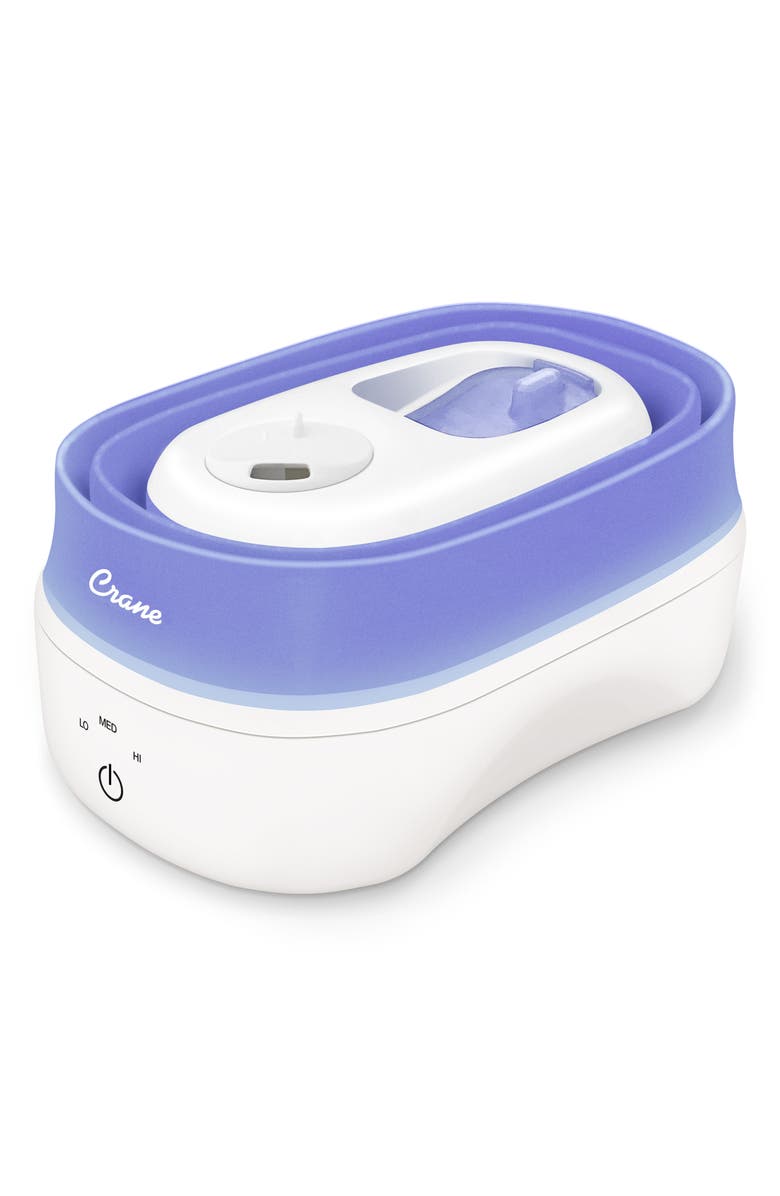 Crane Air Collapsible Ultrasonic 1-Gallon Cool Mist Humidifier, Alternate, color, Blue