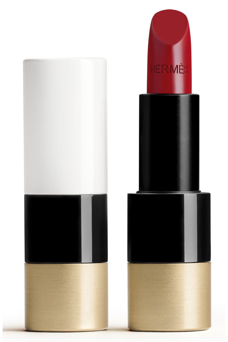 Rouge Hermès - Satin Lipstick, Main, color, 85 ROUGE H