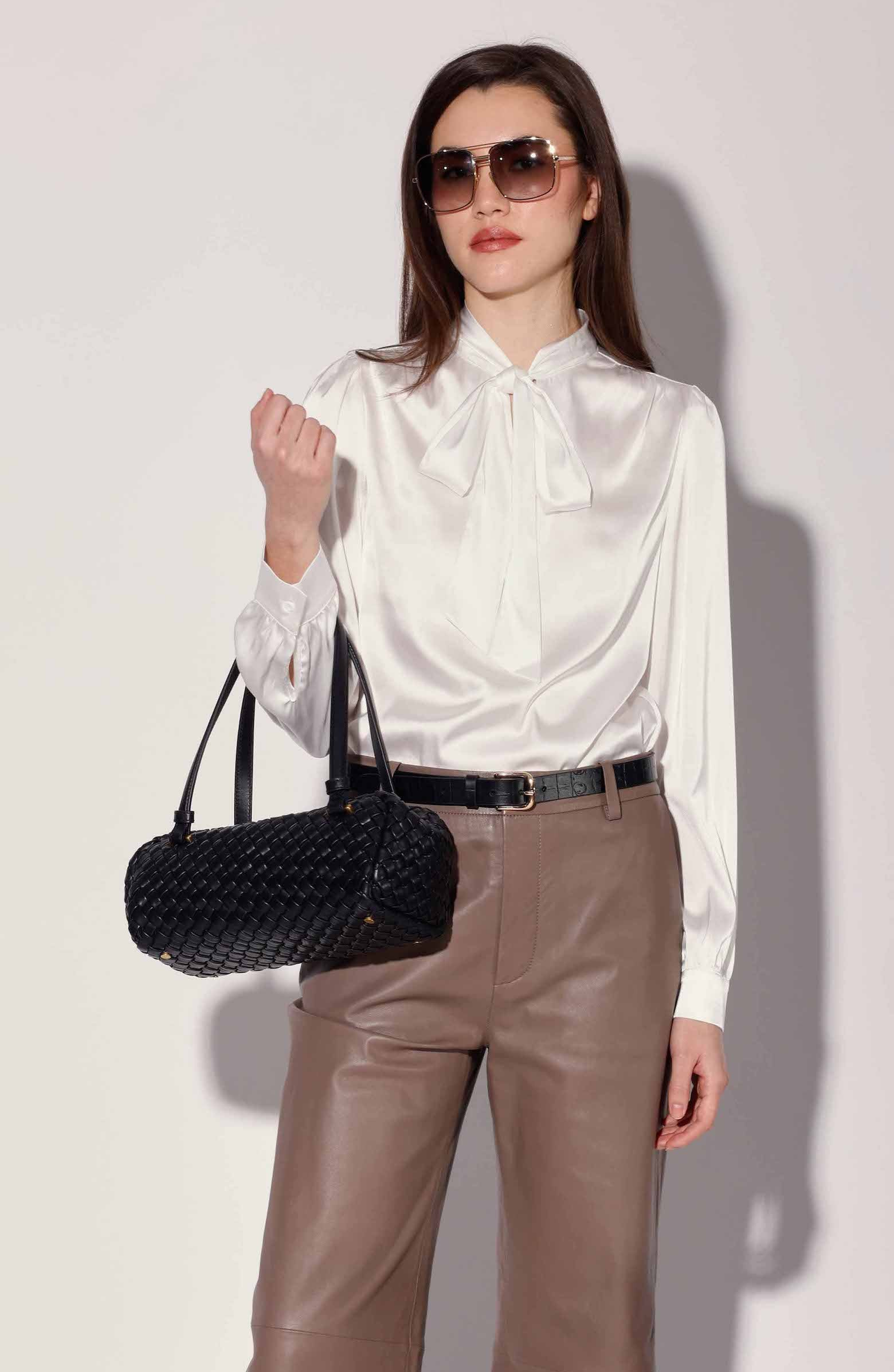 Walter Baker Lyla Barrel Shoulder Bag, Alternate, color, 