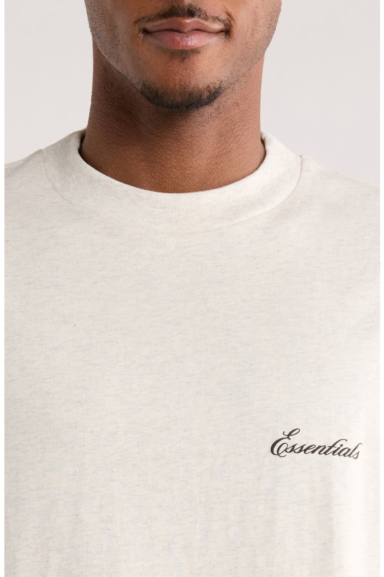 Classic Cotton T-Shirt, Alternate, color, OATMEAL HEATHER