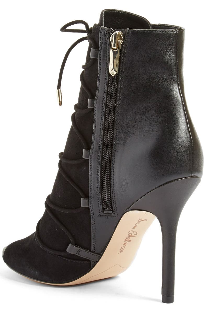 Sam Edelman 'Asher' Open Toe Bootie, Alternate, color,