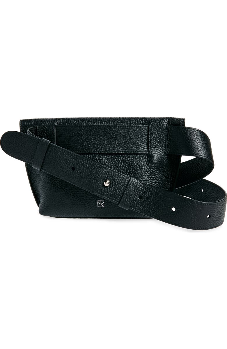 Yvonne Koné Large Yari Leather Belt Bag, Alternate, color,