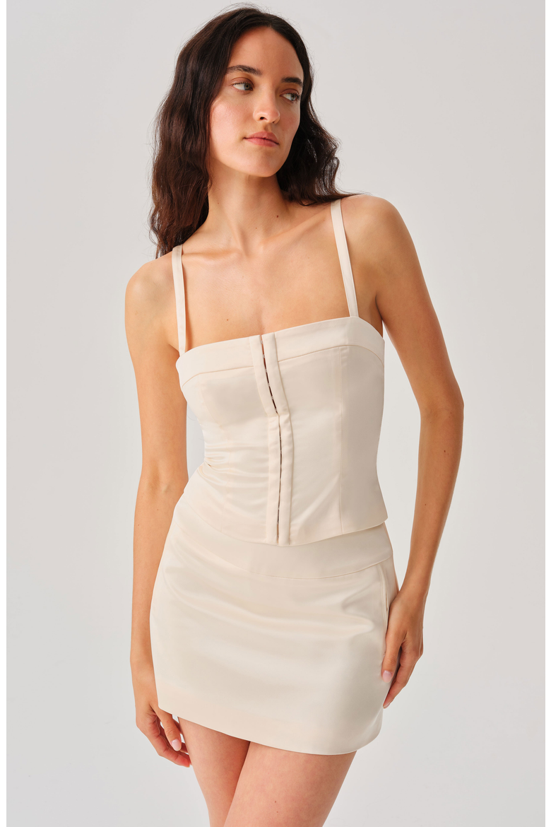 Maya Corset, Alternate, color, Ivory