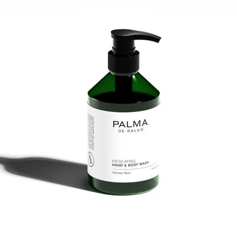 Plant-Based Exfoliating Hand & Body Wash Summer Rose