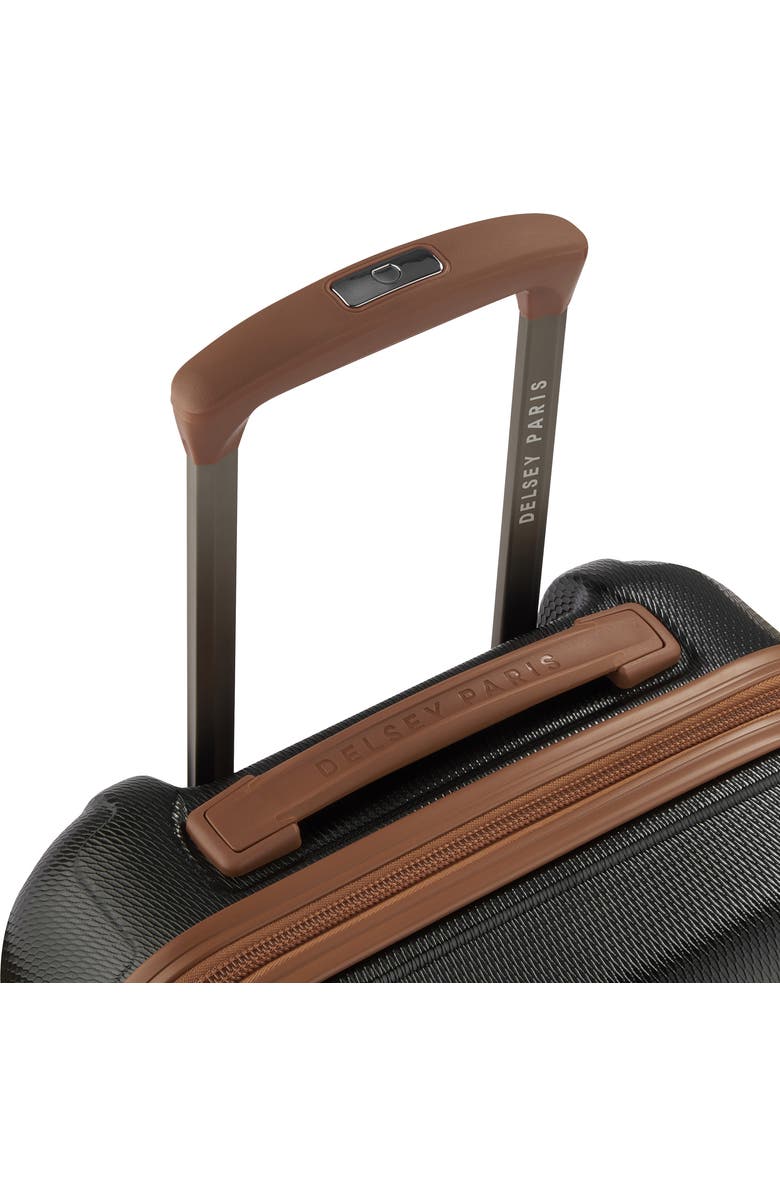 DELSEY Flanerie Hardside Carry-On Luggage, Alternate, color, Black