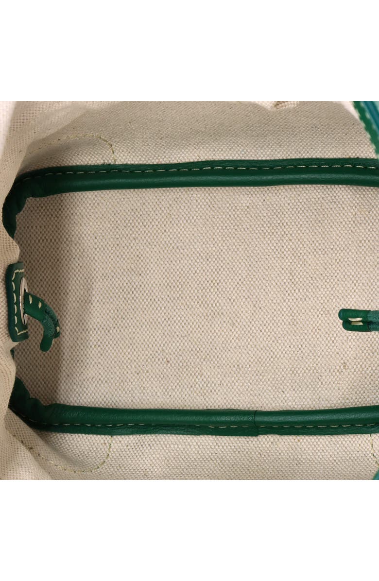 Pre-Owned Goyard Beluga Bag Coated Canvas Mini, Alternate, color, Green