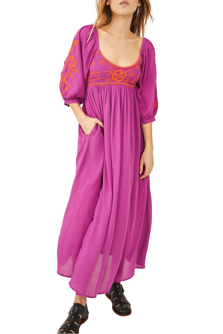 Wedgewood Maxi Dress, Main, color, ORCHID PAVILLION