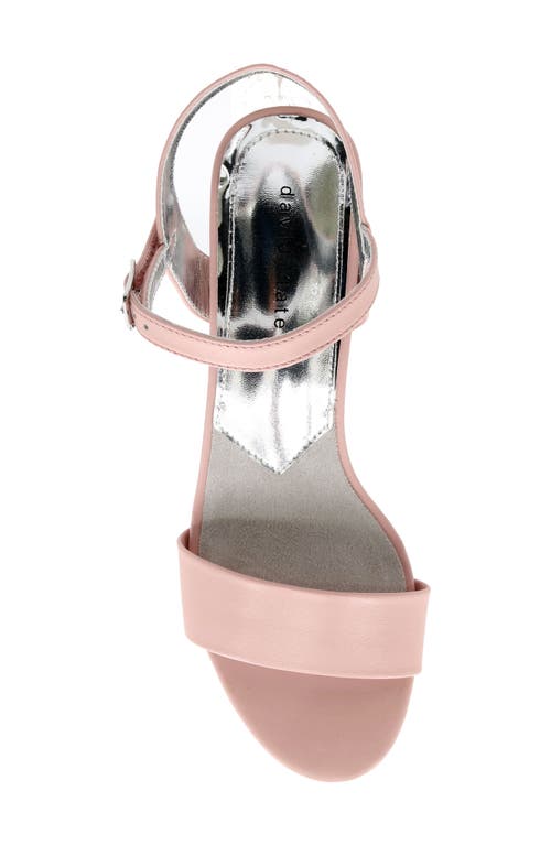 David Tate Ageless Ankle Strap Sandal In Pink