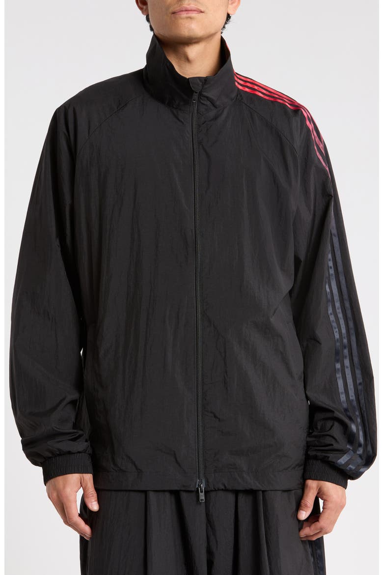 GRD 35 Nylon Track Jacket, Alternate, color, BLACK