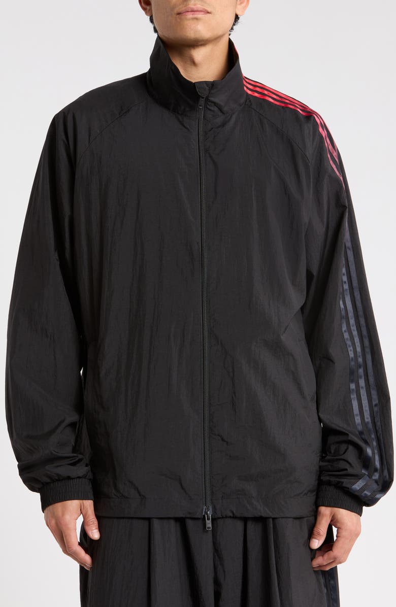 Y-3 GRD 35 Nylon Track Jacket, Alternate, color, Black