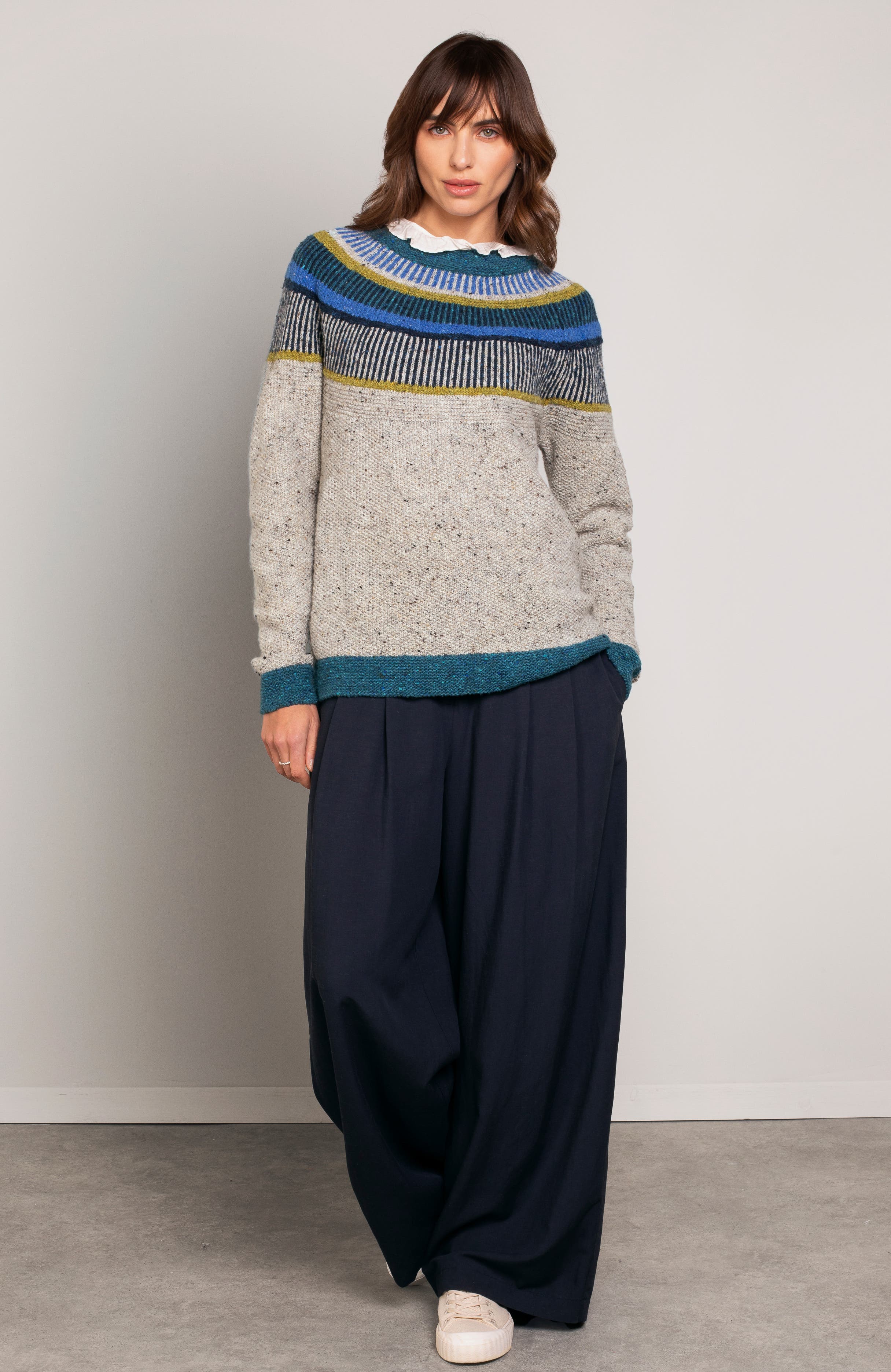 Statement Donegal Wool Sweater - image 2