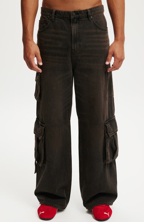 Cotton On Super Baggy Jean In Green