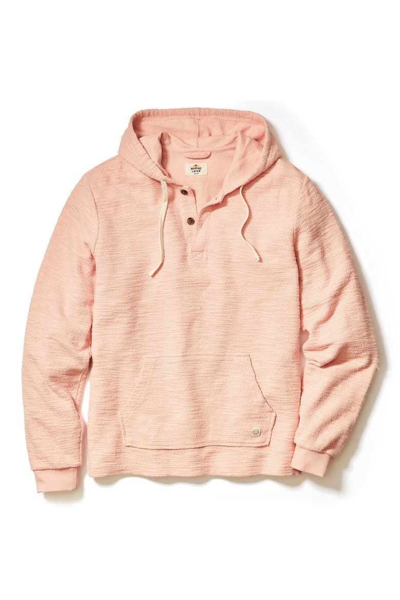 Portola Slub Cotton Beach Hoodie, Alternate, color, EVENING SAND