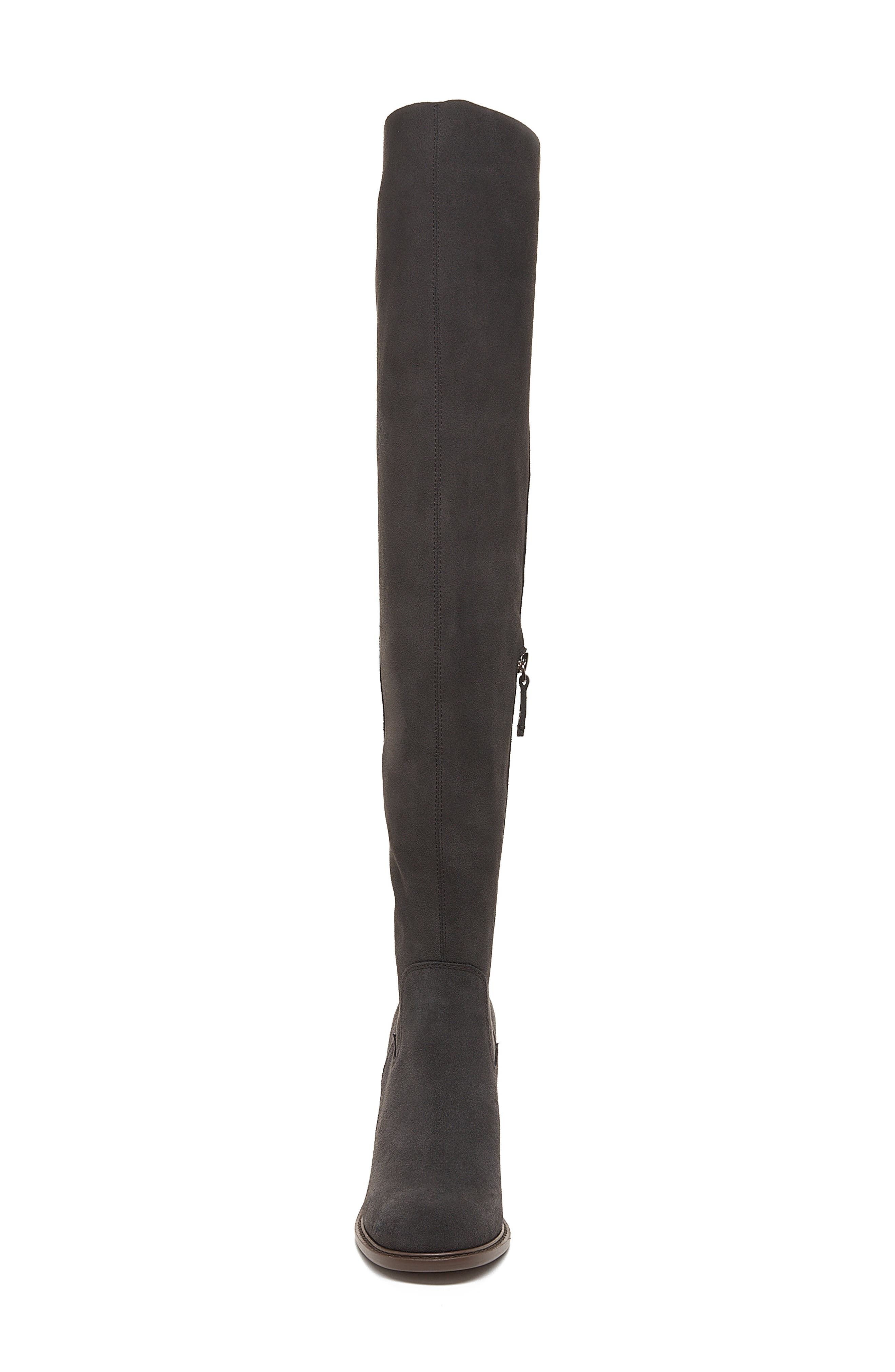 Kelsi Dagger Brooklyn Logan Over the Knee Boot, Alternate, color, Graphite