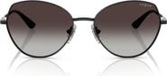 VOGUE 56mm Gradient Oval Sunglasses