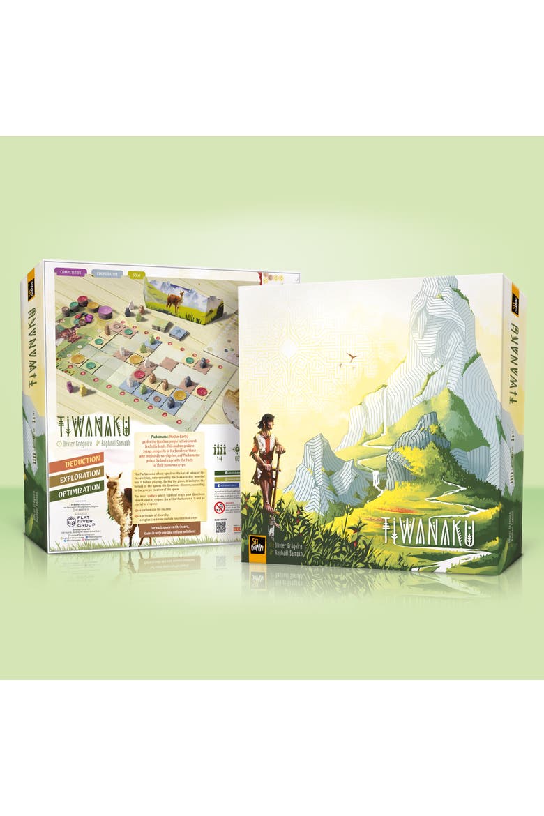 Tiwanaku, Strategy Board Game, Alternate, color, Multicolored