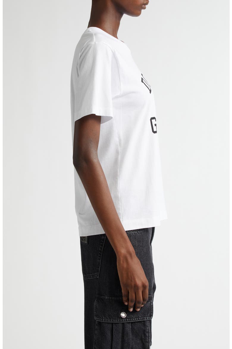 DG Embroidered Logo Cotton T-Shirt, Alternate, color, W0800 BIANCO OTTICO