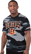 STARTER Men's Starter Gray Cincinnati Bengals Thursday Night Gridiron T-Shirt