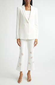 Cinq à Sept Karlie One Button Blazer