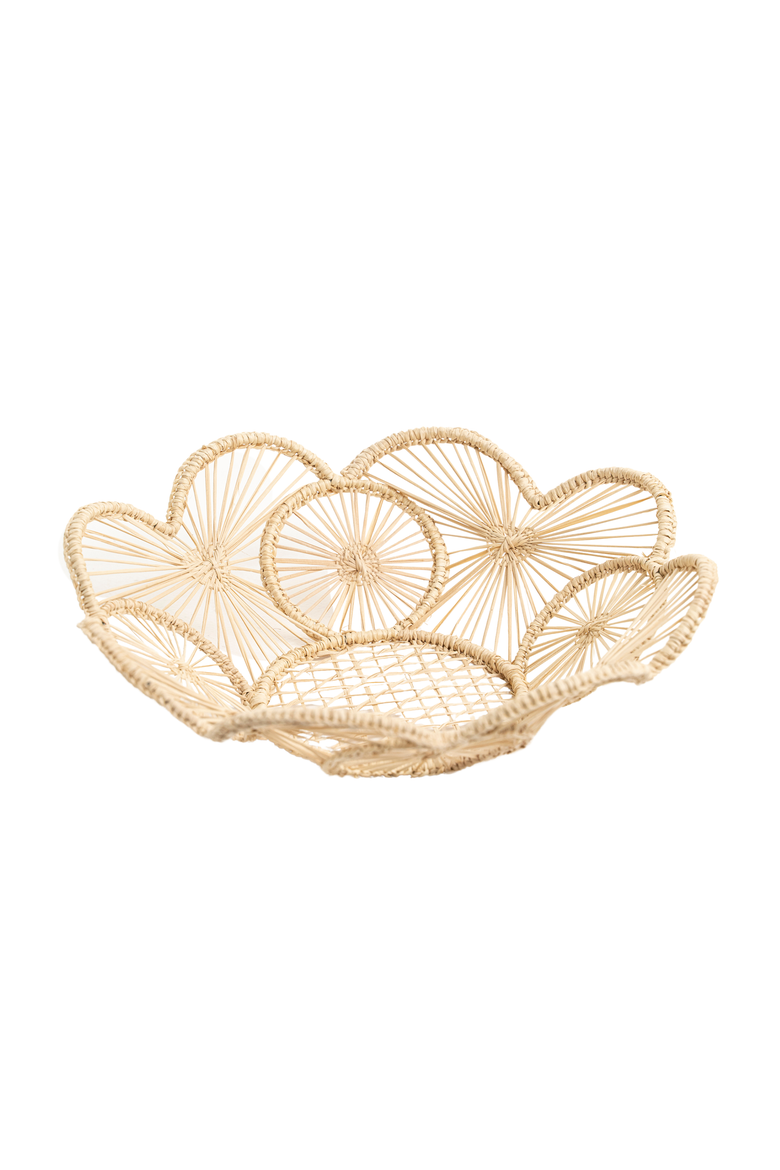 Petals Bread Basket, Main, color, Natural
