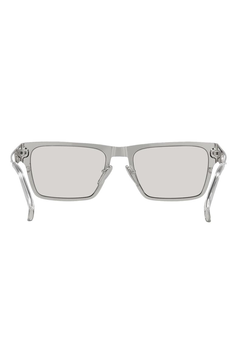 Prada 56mm Pilot Sunglasses, Alternate, color, 