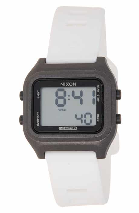 Nixon The Ripper Silicone Strap Digital Watch, 36.5mm