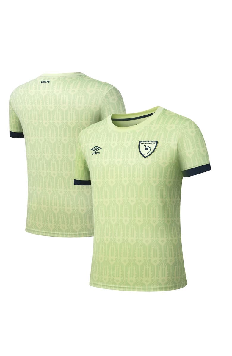 Umbro Men's Umbro Green Guatemala National Team 2025 Pre-Match Jersey, Alternate, color, 