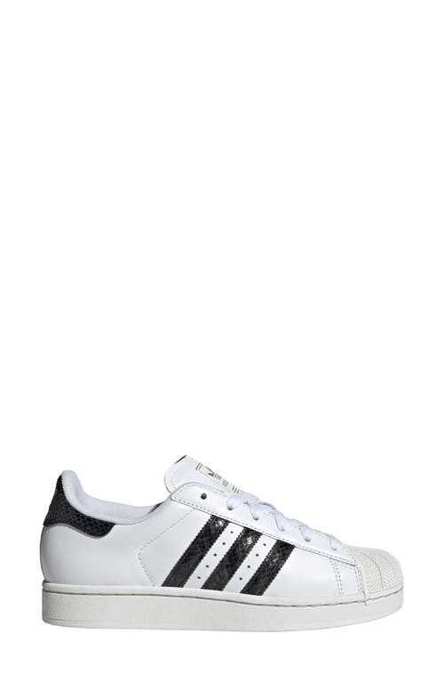 Adidas Originals Superstar Ii Leather Sneakers In White