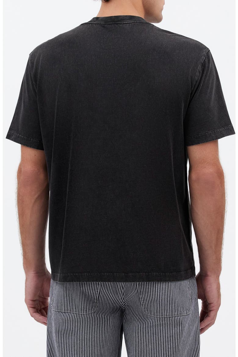 The Vintage T-Shirt, Alternate, color, ALMOST BLACK