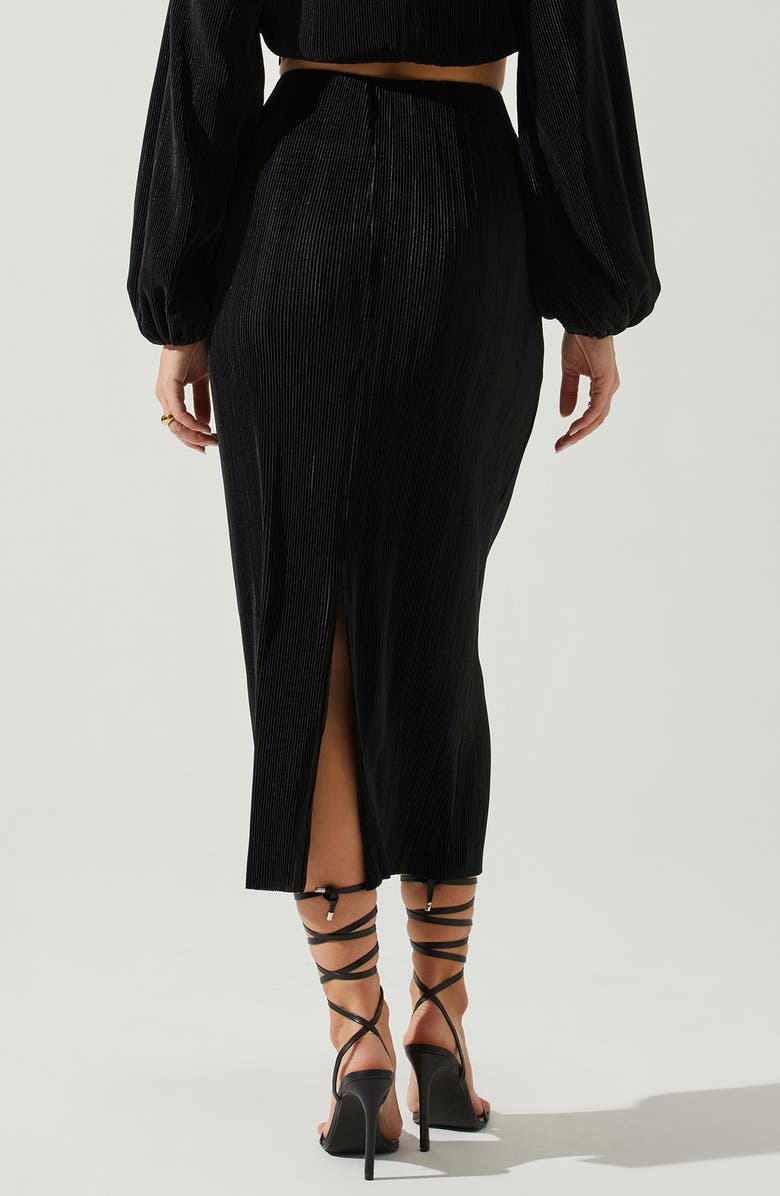 ASTR the Label Cataleya Plissé Skirt, Alternate, color, 