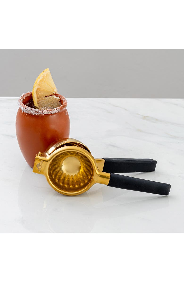 A Bar Above Gold Citrus Juicer, Alternate, color, Gold