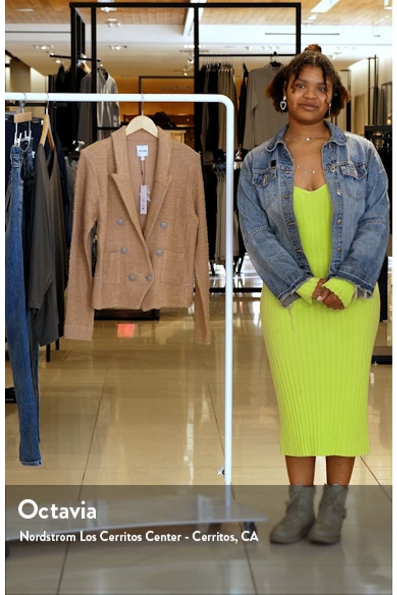 Textured Knit Blazer video