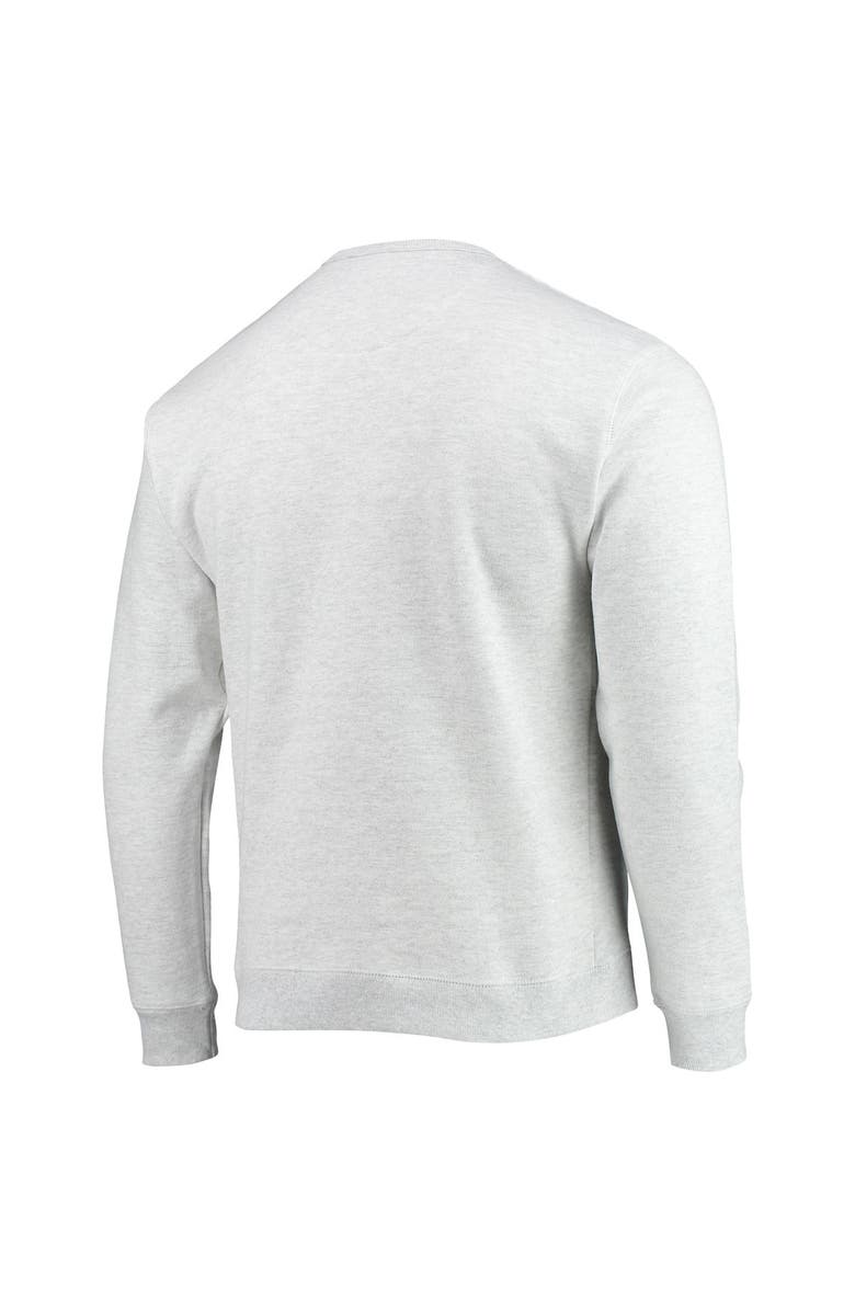 LEAGUE COLLEGIATE WEAR Men's League Collegiate Wear Heathered Gray Michigan State Spartans Upperclassman Pocket Pullover Sweatshirt, Alternate, color, 