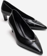 Prologue Shoes Versay Pointed Toe Kitten Heel Pump