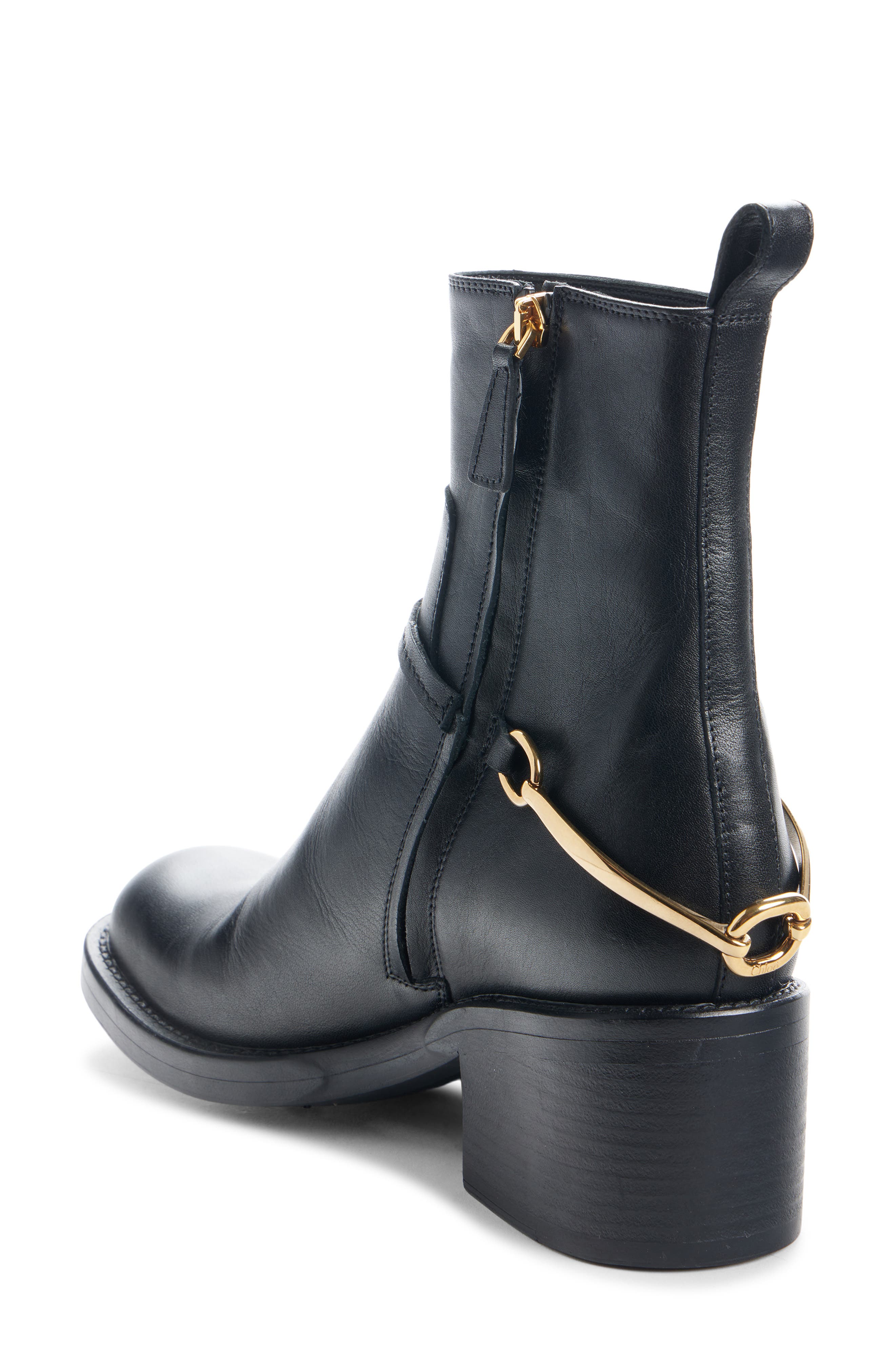 Chloé Dakota Ankle Boot, Alternate, color, Black
