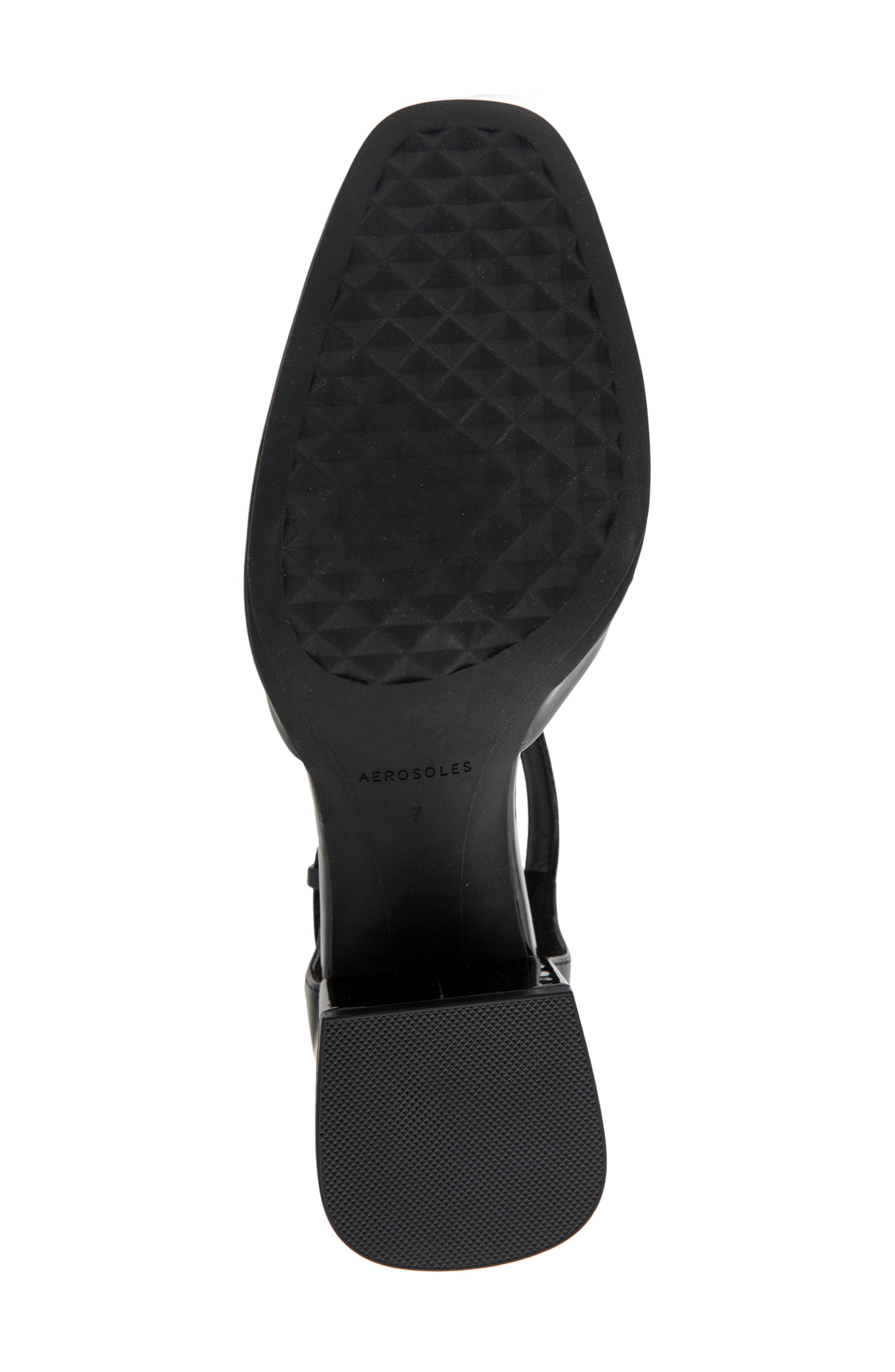 Aerosoles Alma Pump, Alternate, color, Black Patent Smooth Faux