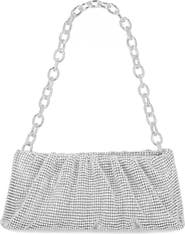 Jessica McClintock Nixie Crystal Mesh Clutch