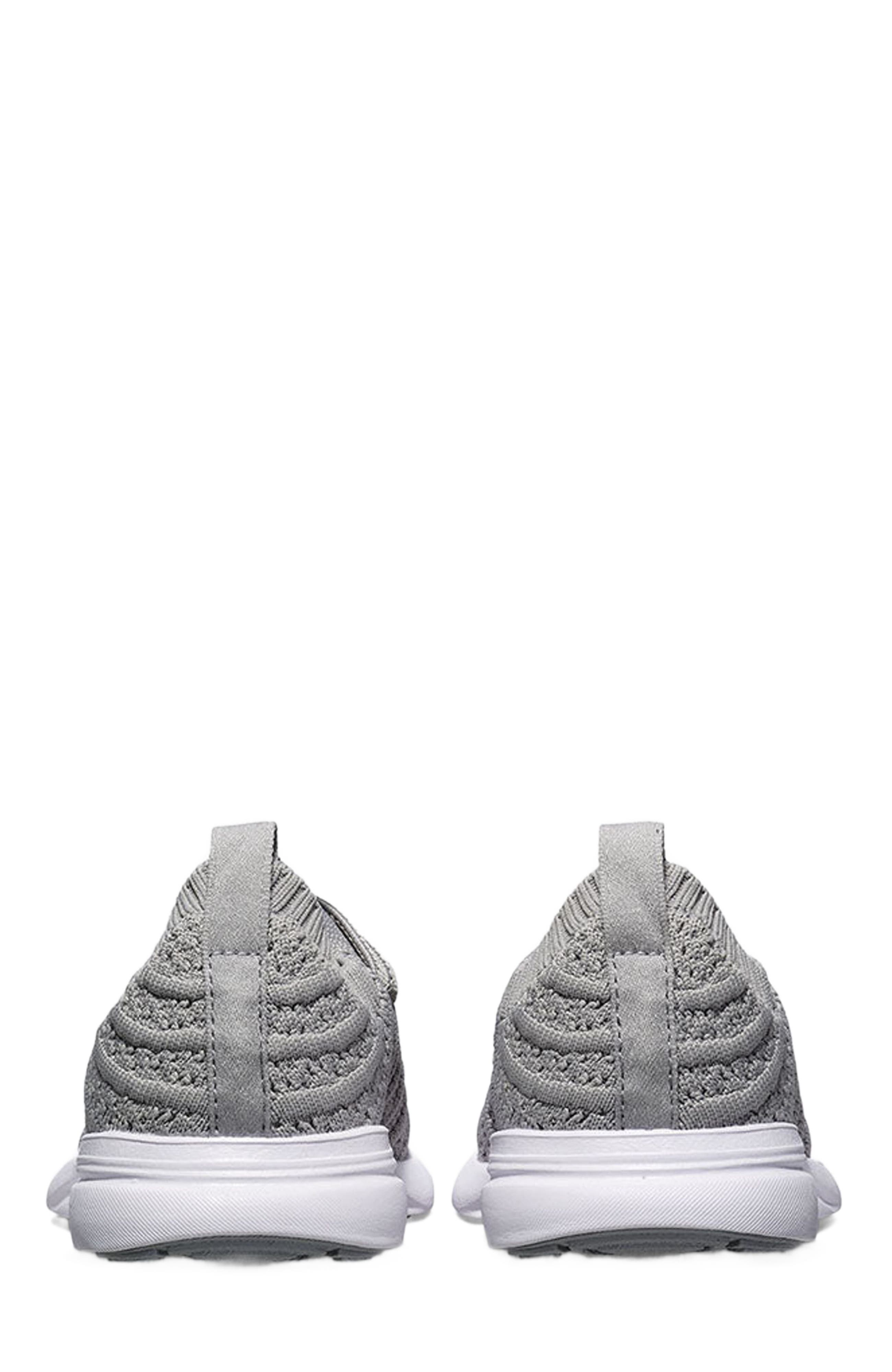 Youth's TechLoom Wave Sneakers, Alternate, color, Cement / White