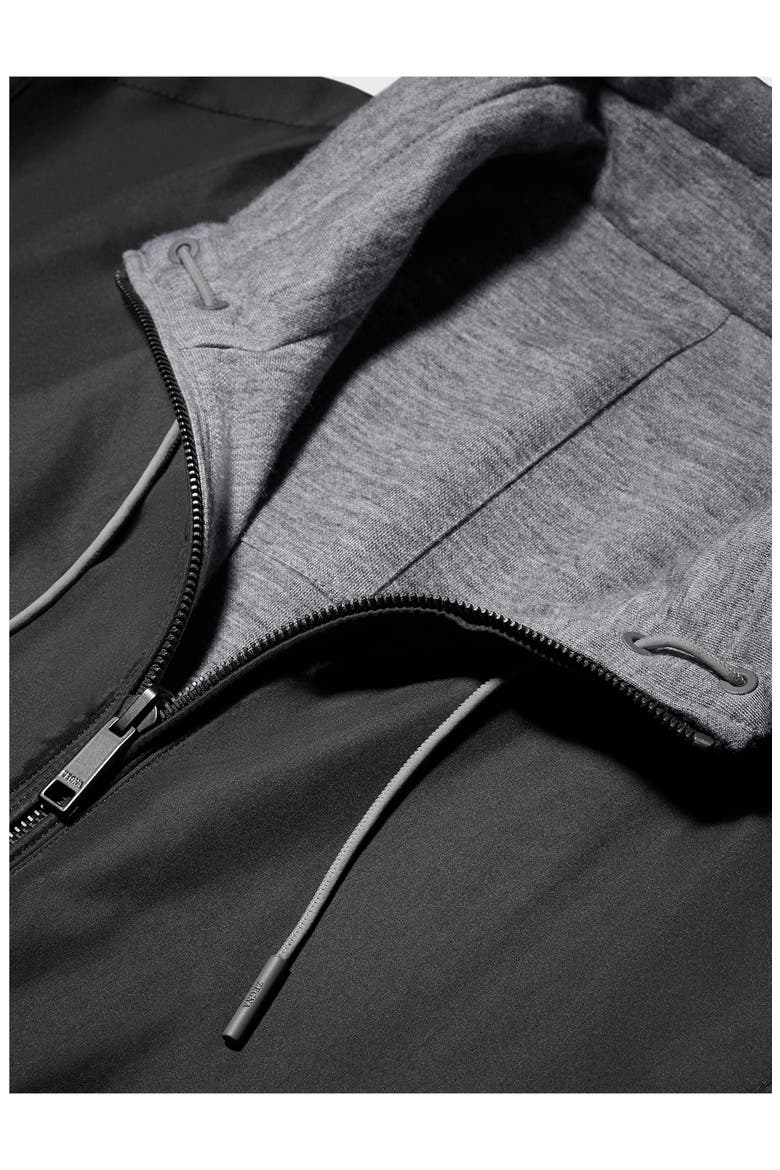 Zephyr Reversible Blouson Jacket, Alternate, color, BLACK