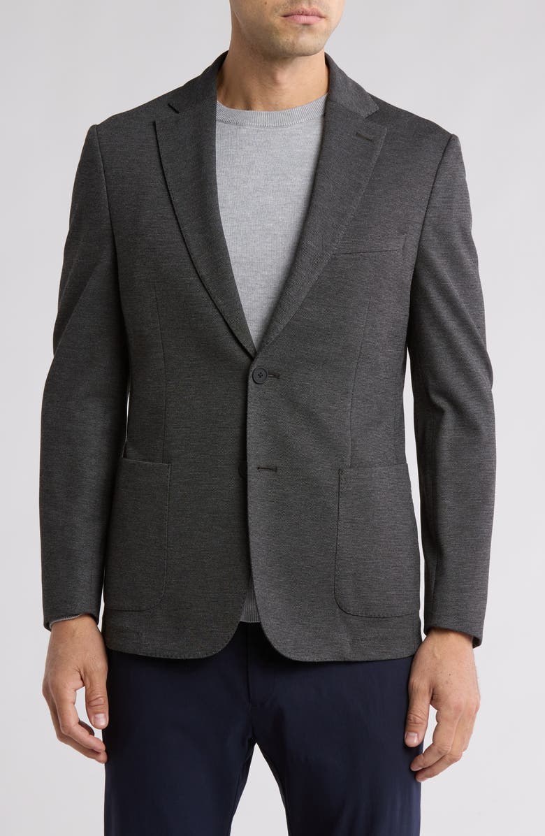 Calvin Klein Woven Sport Coat, Main, color, Grey