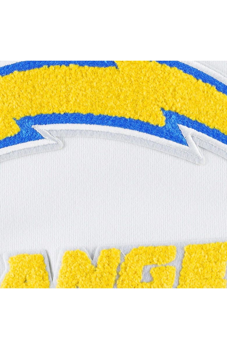 PRO STANDARD LA Chargers Pro Standard White Mash Up Pullover Sweatshirt, Alternate, color, White