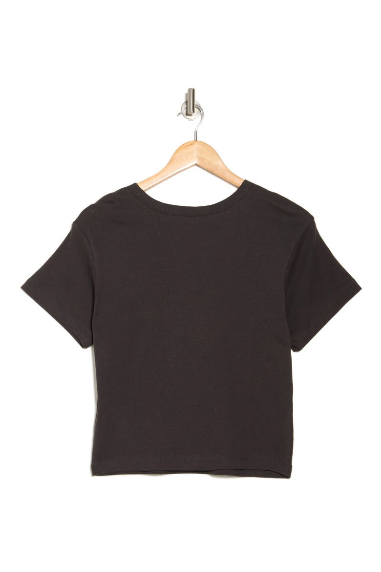 Retro Beach Crop Graphic T-Shirt, Alternate, color, OFF BLACK
