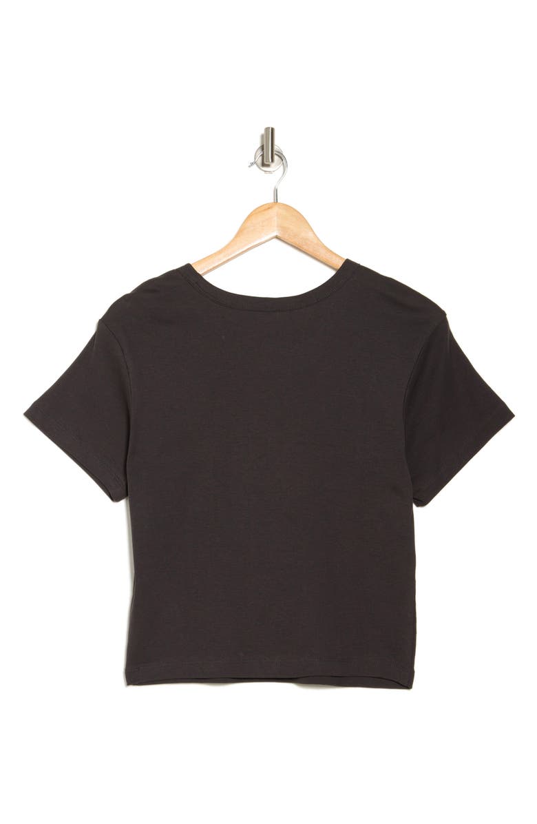 Hurley Retro Beach Crop Graphic T-Shirt, Alternate, color, Off Black