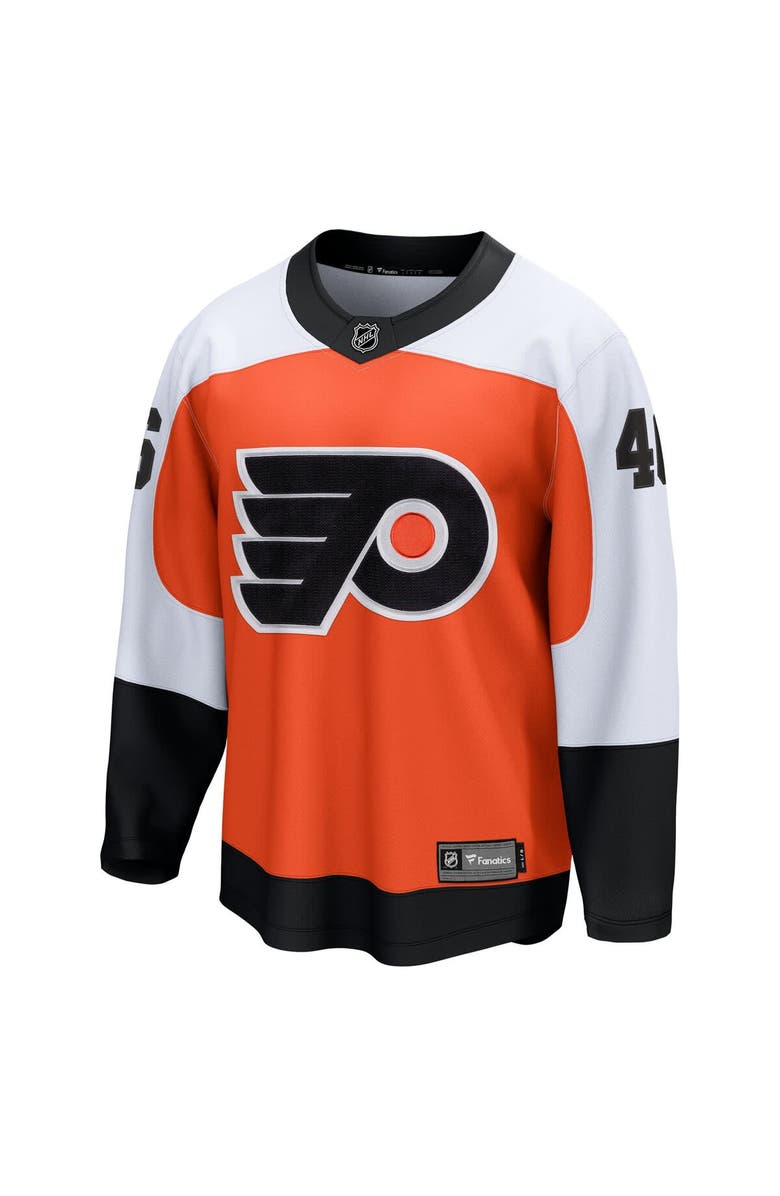 FANATICS Men's Fanatics Trevor Zegras Orange Philadelphia Flyers Home Breakaway Jersey, Alternate, color, Orange