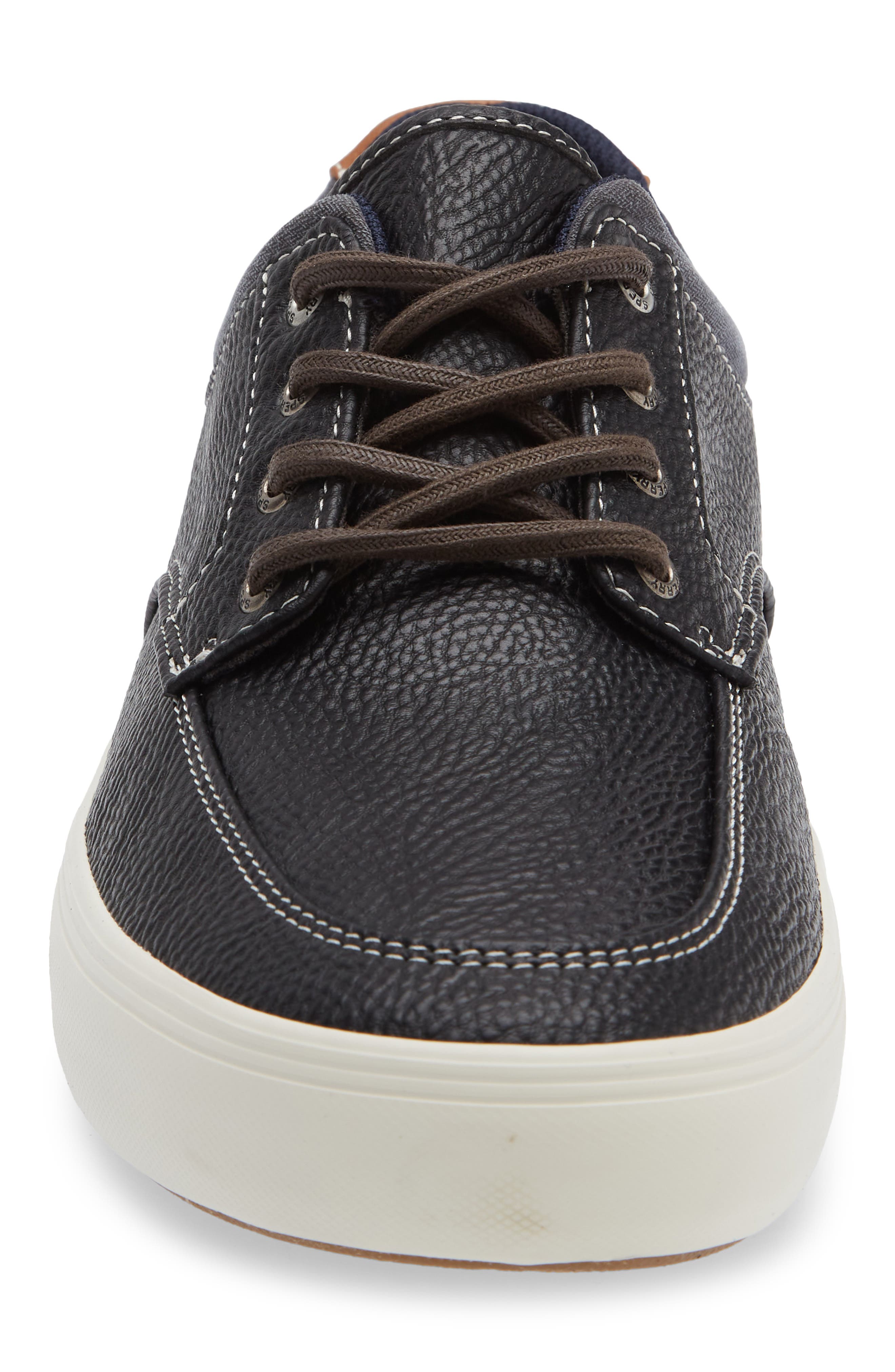 Sperry Mocstripe Sneaker, Alternate, color, Black