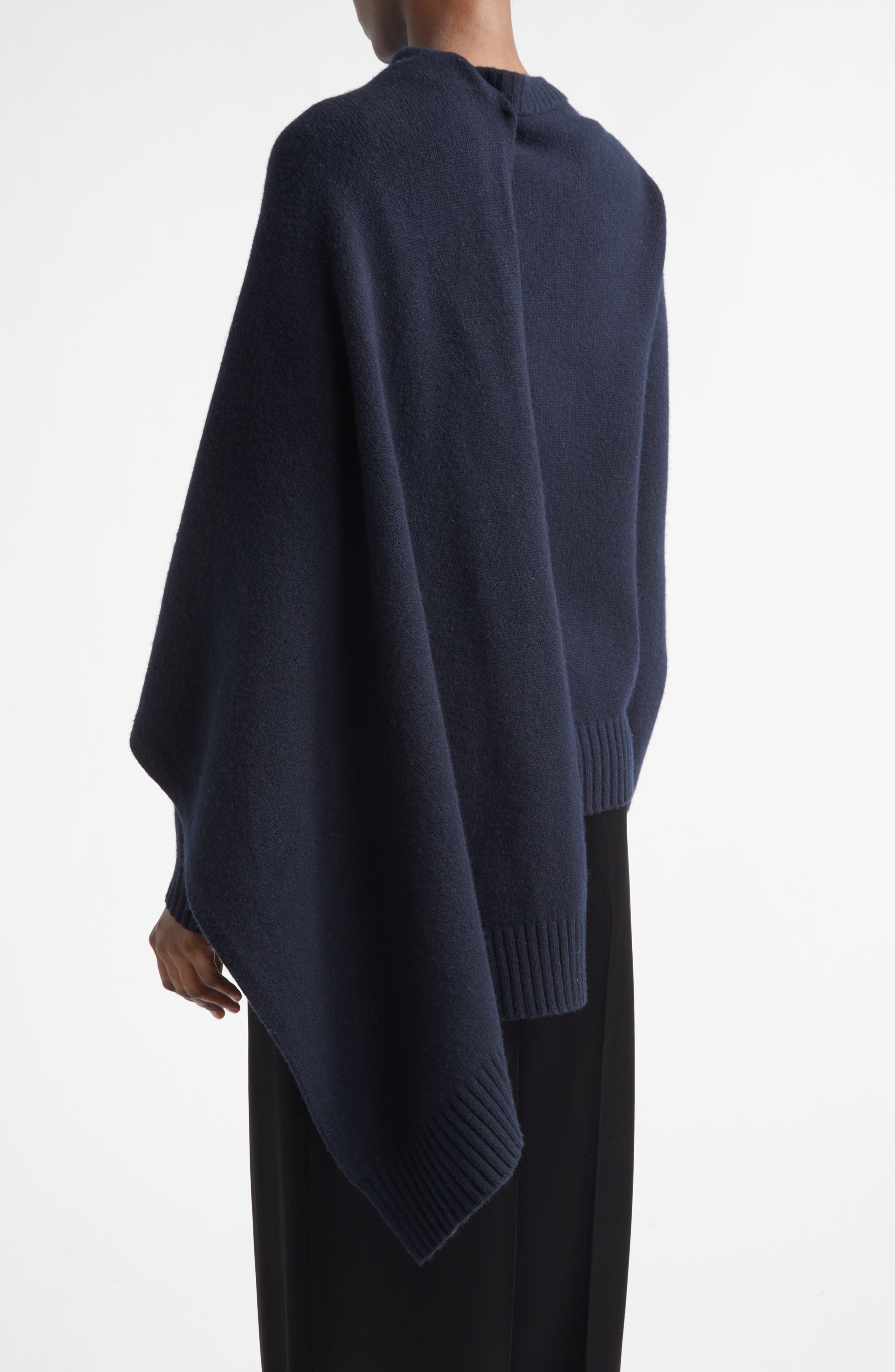 Davin Lambswool Scarf Sweater - image 2