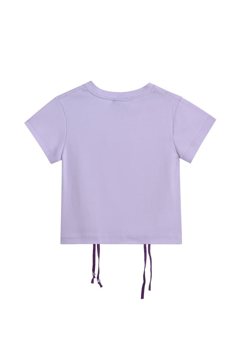 Keylo Tee with Star Accent, Alternate, color, Purple