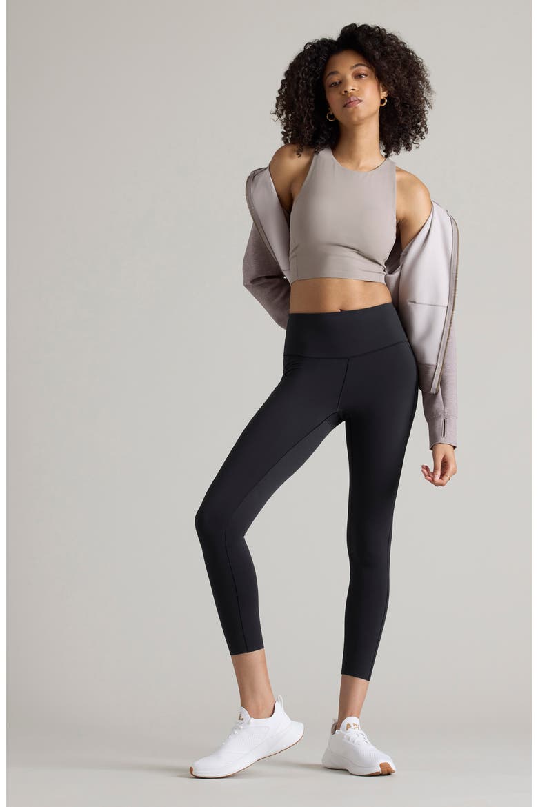 Revive Longline Bra, Alternate, color, TAUPE