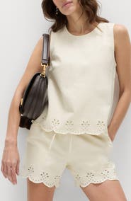 M&S Denim Cutwork Tank